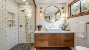 small bathroom interior