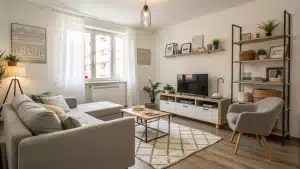 small apartment living room