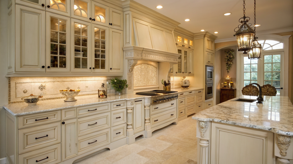 29 Antique Cream Kitchen Cabinets That Will Make Your Kitchen Feel Like a Timeless Classic 30 antique cream kitchen cabinets