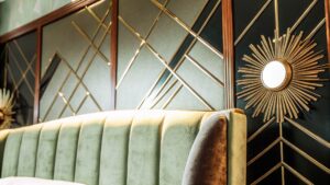 art deco bedroom
