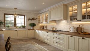 beige kitchen