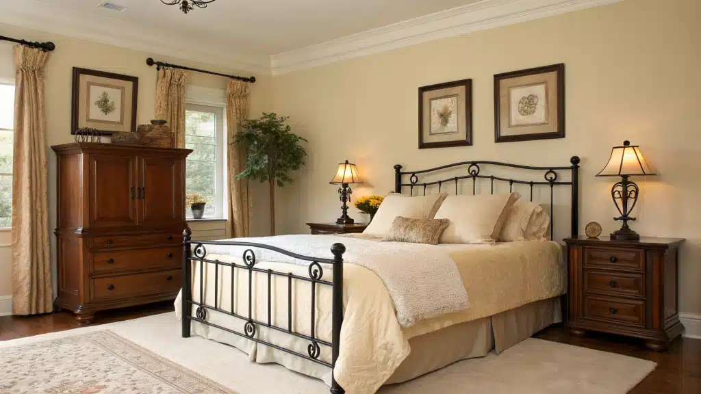 29 Black and Cream Bedrooms With Soft Contrast 35 black and cream bedroom ideas