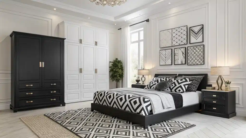 29 Black and White Bedroom Ideas That Keep It Simple 271 black and white bedroom ideas