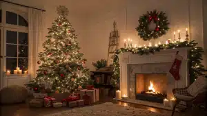 christmas decor ideas for living room