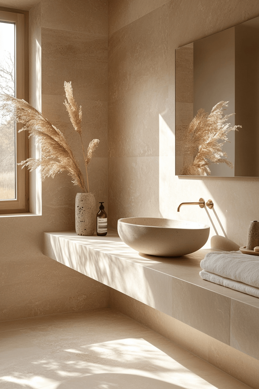 Neutral Bathroom Ideas That Feel Soft Without Being Boring 1