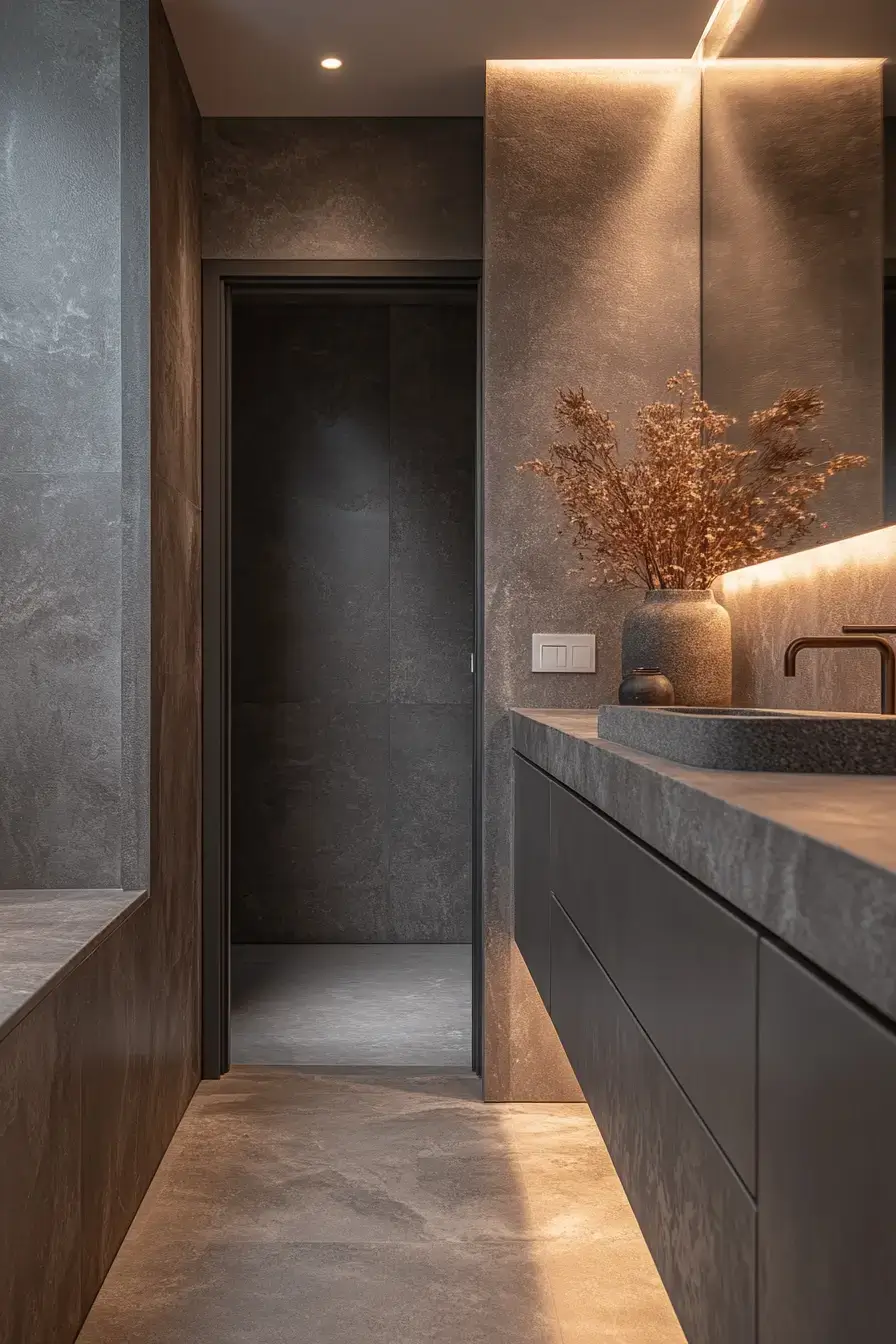 29 Grey Bathroom Ideas That Make the Morning Feel Quieter 1