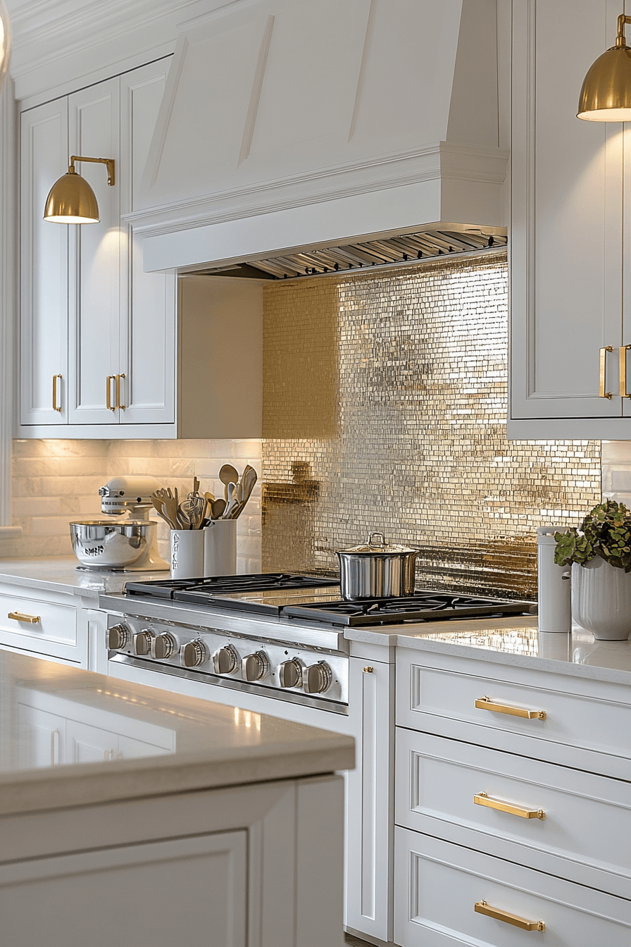 Art Deco Kitchens That Mix Brass Appliances with Real Cooking 1
