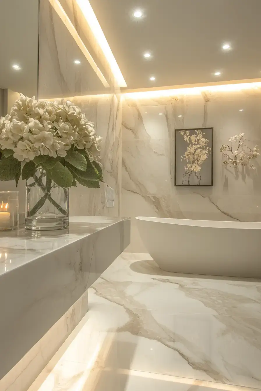 29 Elegant Bathroom Design Ideas That Feel Like a Hotel 1