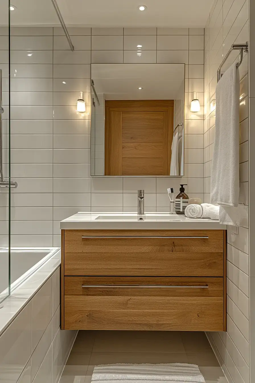 29 Scandinavian Bathroom Ideas That Make Small Spaces Feel Bigger 1
