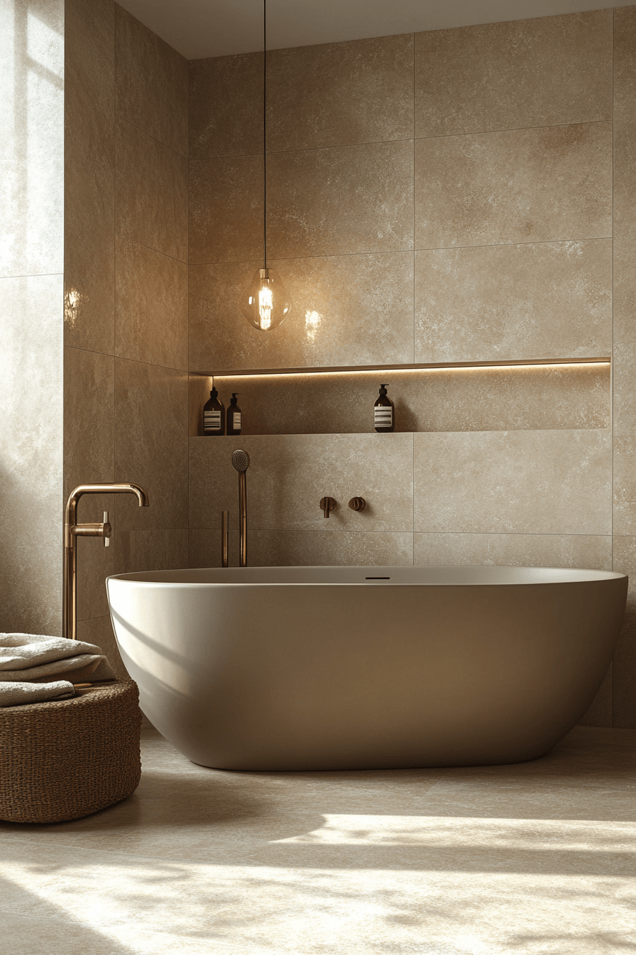 Beige Bathrooms That Feel Warm Without Looking Dated 1