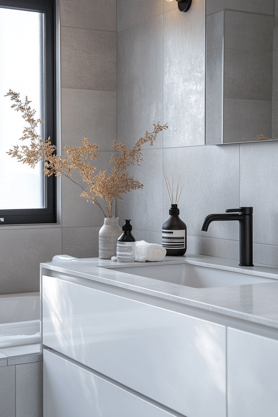 Grey Bathroom Ideas That Feel Calm Without Going Stark 1