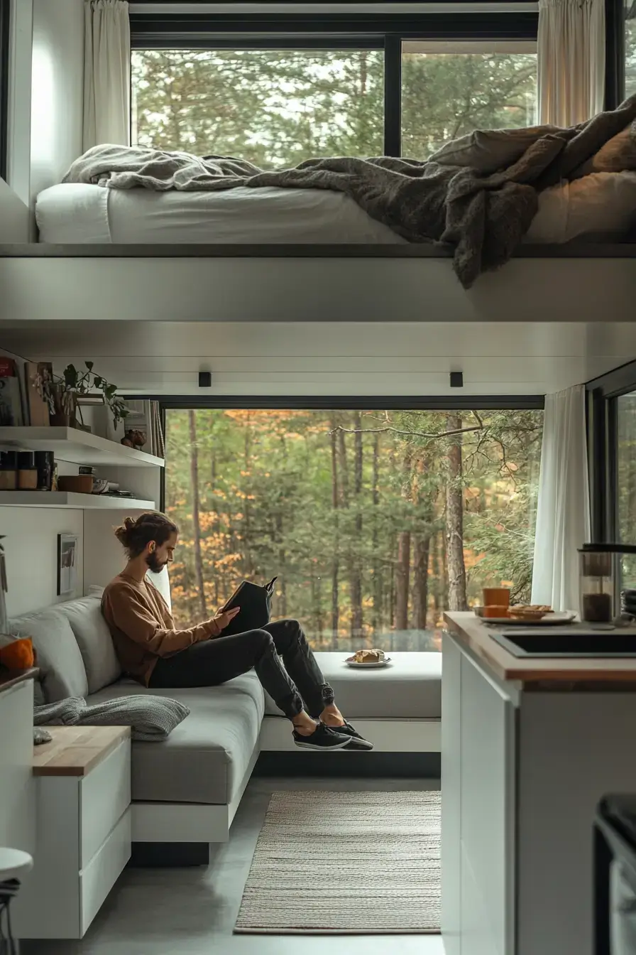 29 Tiny House Interior Ideas That Make 200 Square Feet Feel Like Enough 1