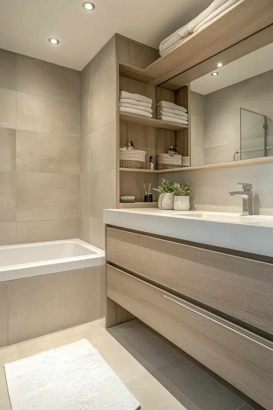 29 Apartment Bathroom Ideas That Work With What You Have 1
