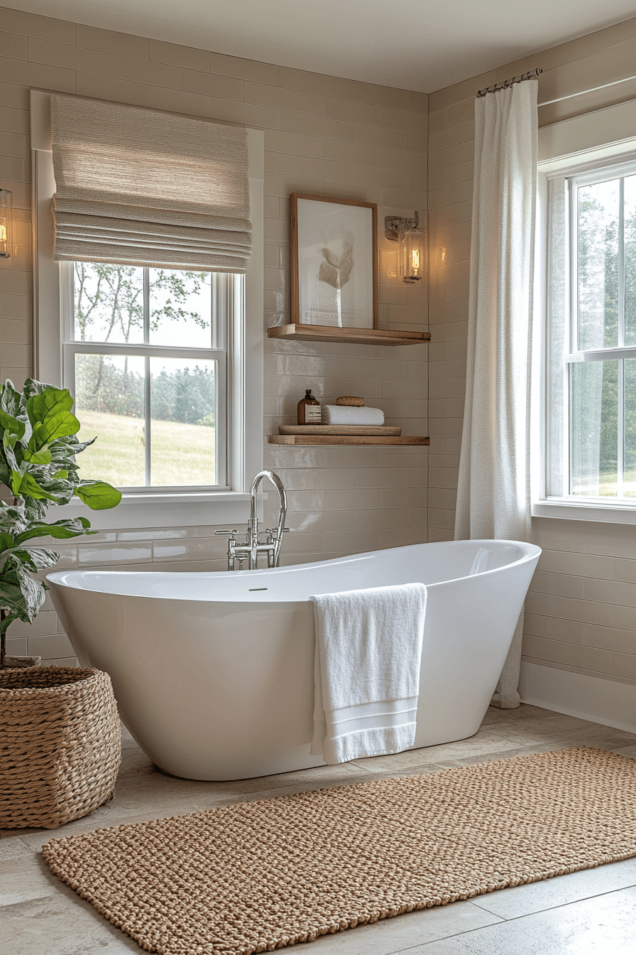 Cozy Bathrooms That Feel Like a Warm Towel Right Out of the Dryer 1