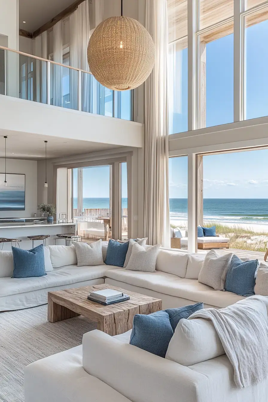 29 Beach House Interior Ideas That Smell Like Salt and Sunscreen 10