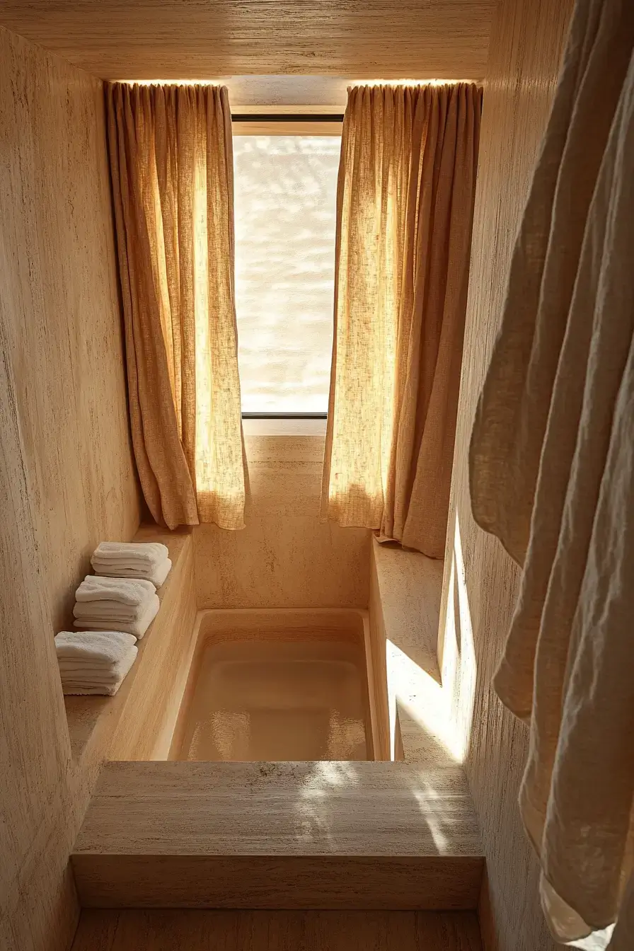 29 Earthy Bathroom Ideas That Feel Like a Warm Morning 10