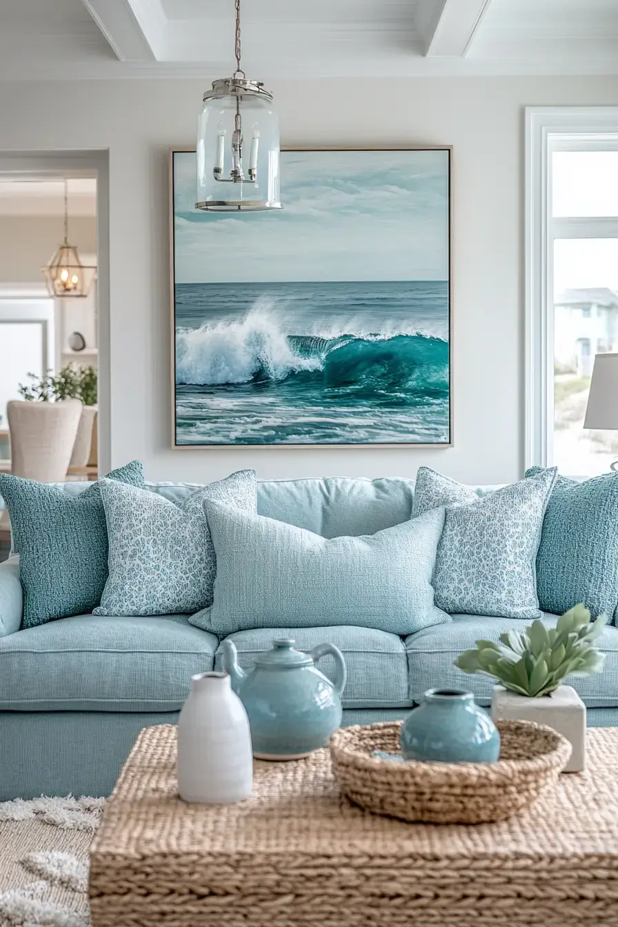 29 Beach House Interior Ideas That Smell Like Salt and Sunscreen 11