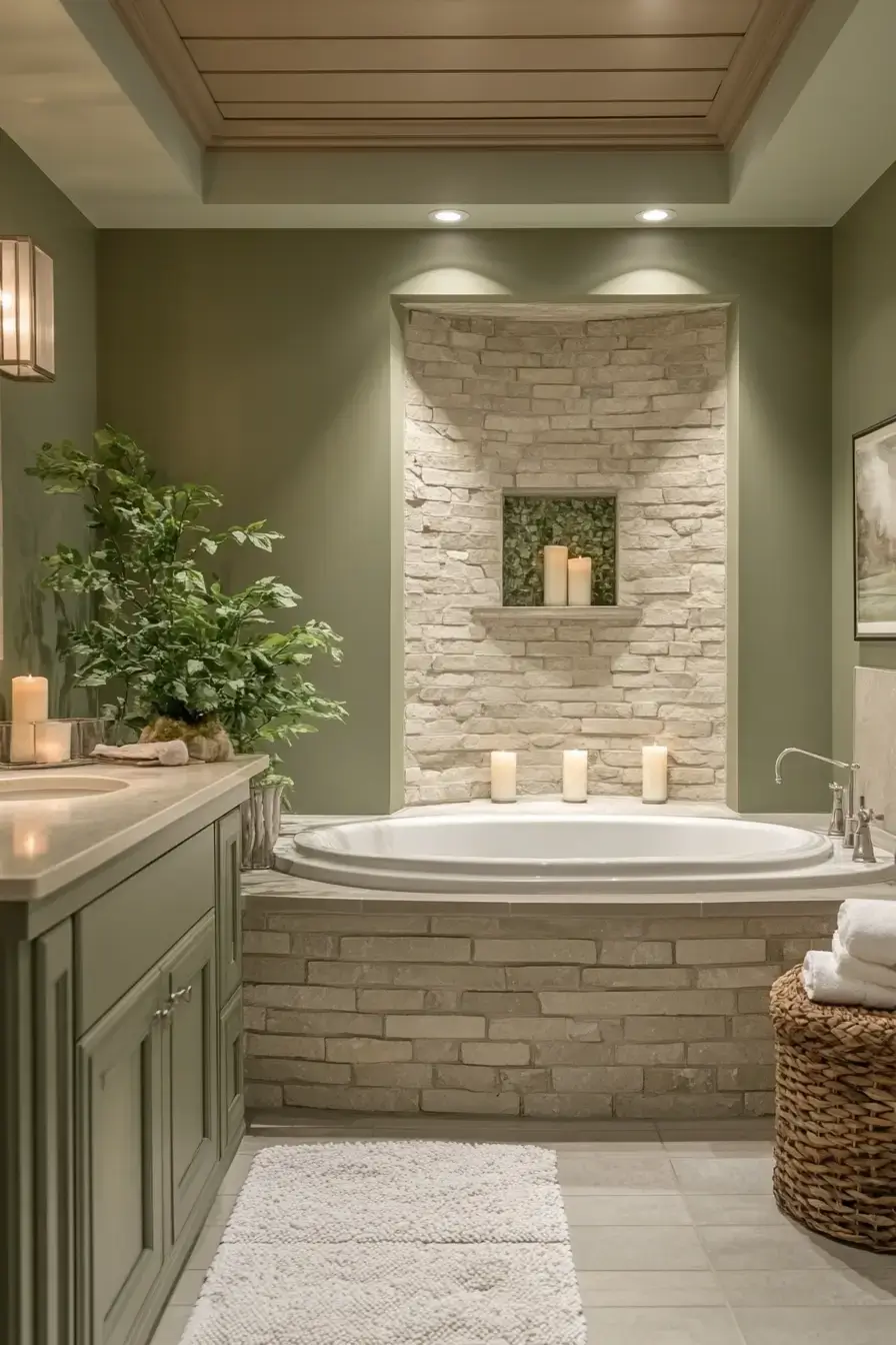 29 Sage Green Bathroom Ideas That Calm the Rush 11