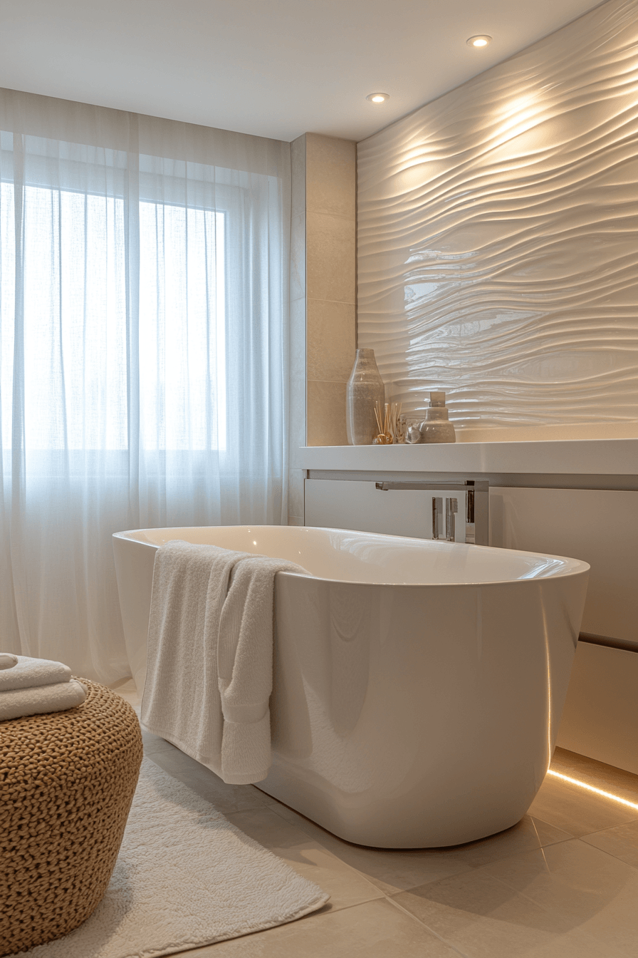 Neutral Bathroom Ideas That Feel Soft Without Being Boring 11