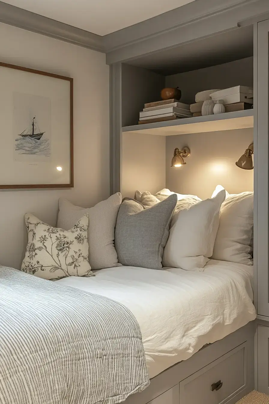 29 Small Guest Bedroom Ideas That Make a Tiny Room Feel Intentional 12