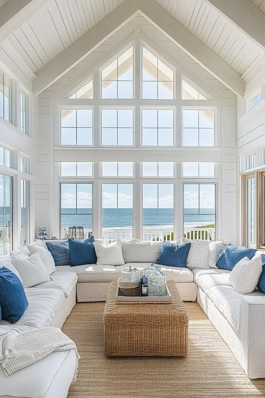 29 Beach House Interior Ideas That Smell Like Salt and Sunscreen 12