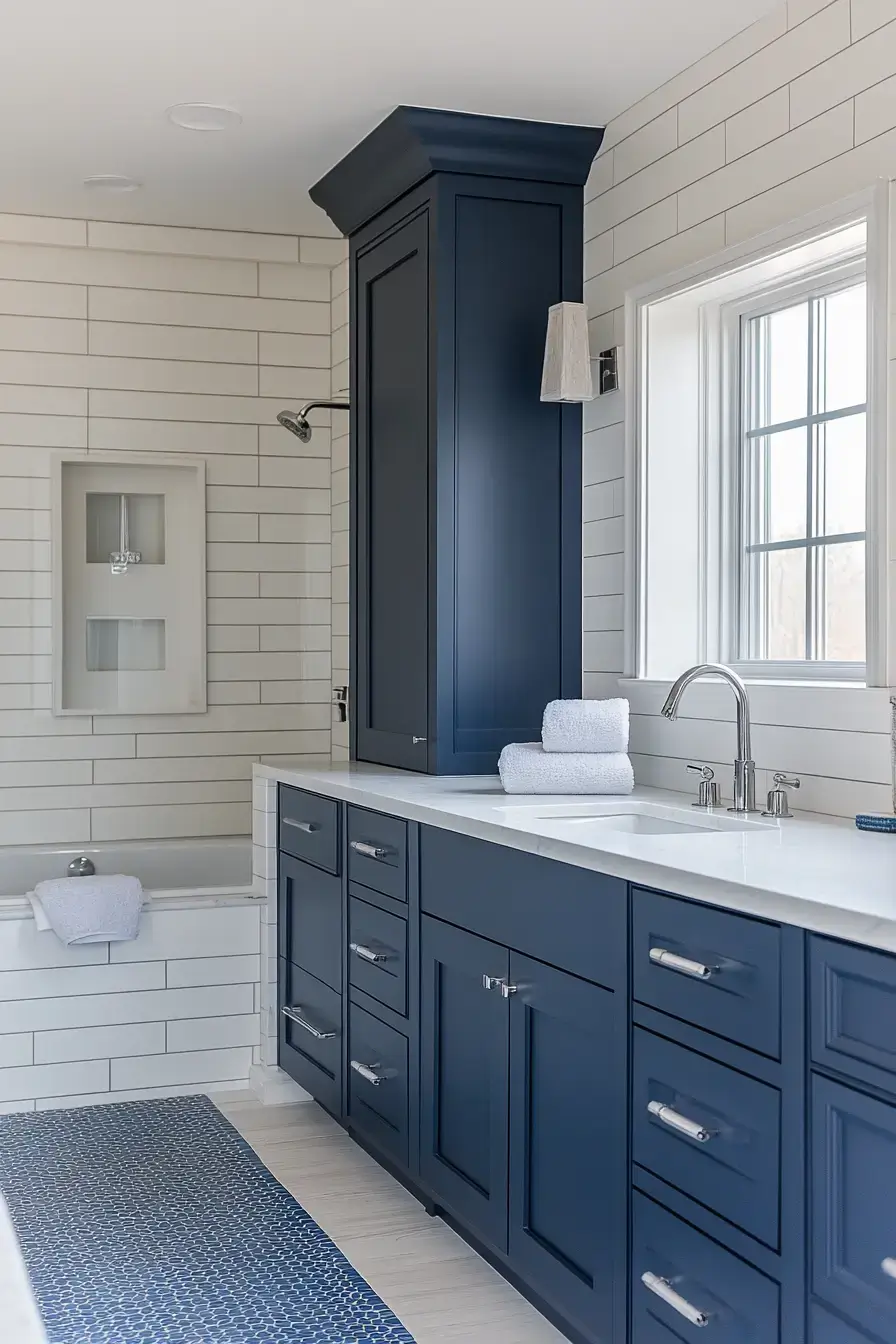 29 Coastal Bathroom Ideas That Smell Like Salt Air 12