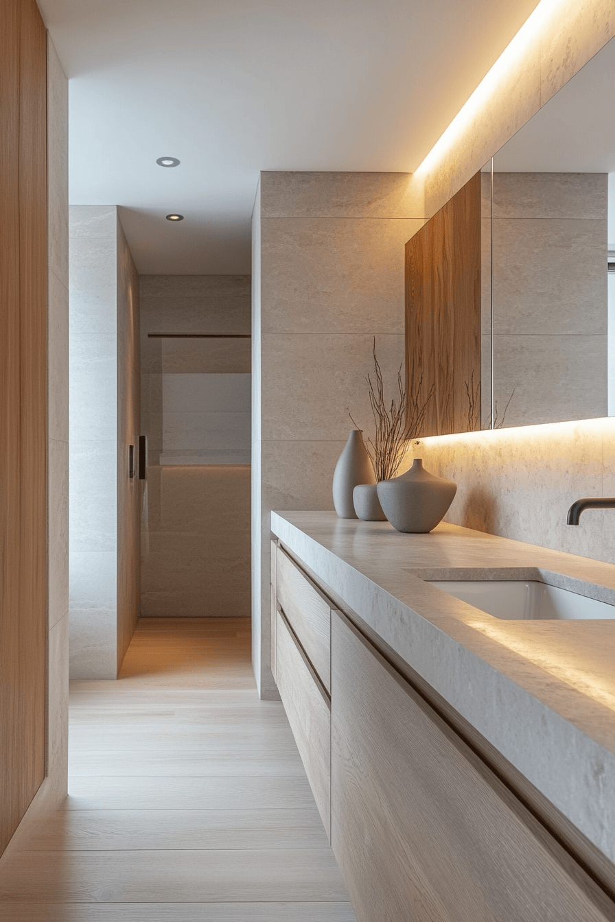 Minimalist Bathrooms That Prove Less Can Still Feel Like Enough 12