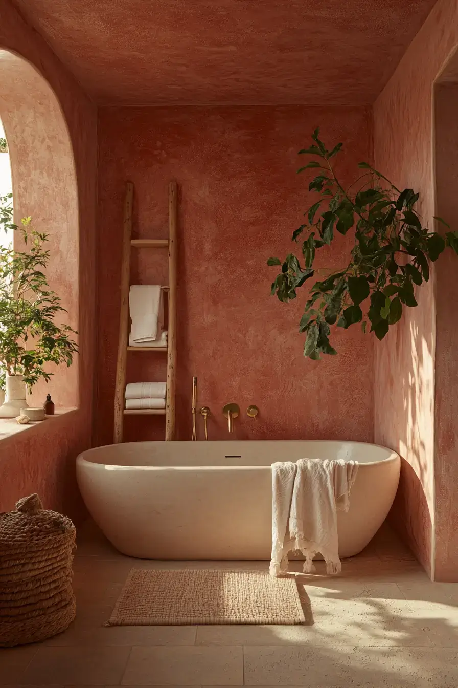 29 Earthy Bathroom Ideas That Feel Like a Warm Morning 12