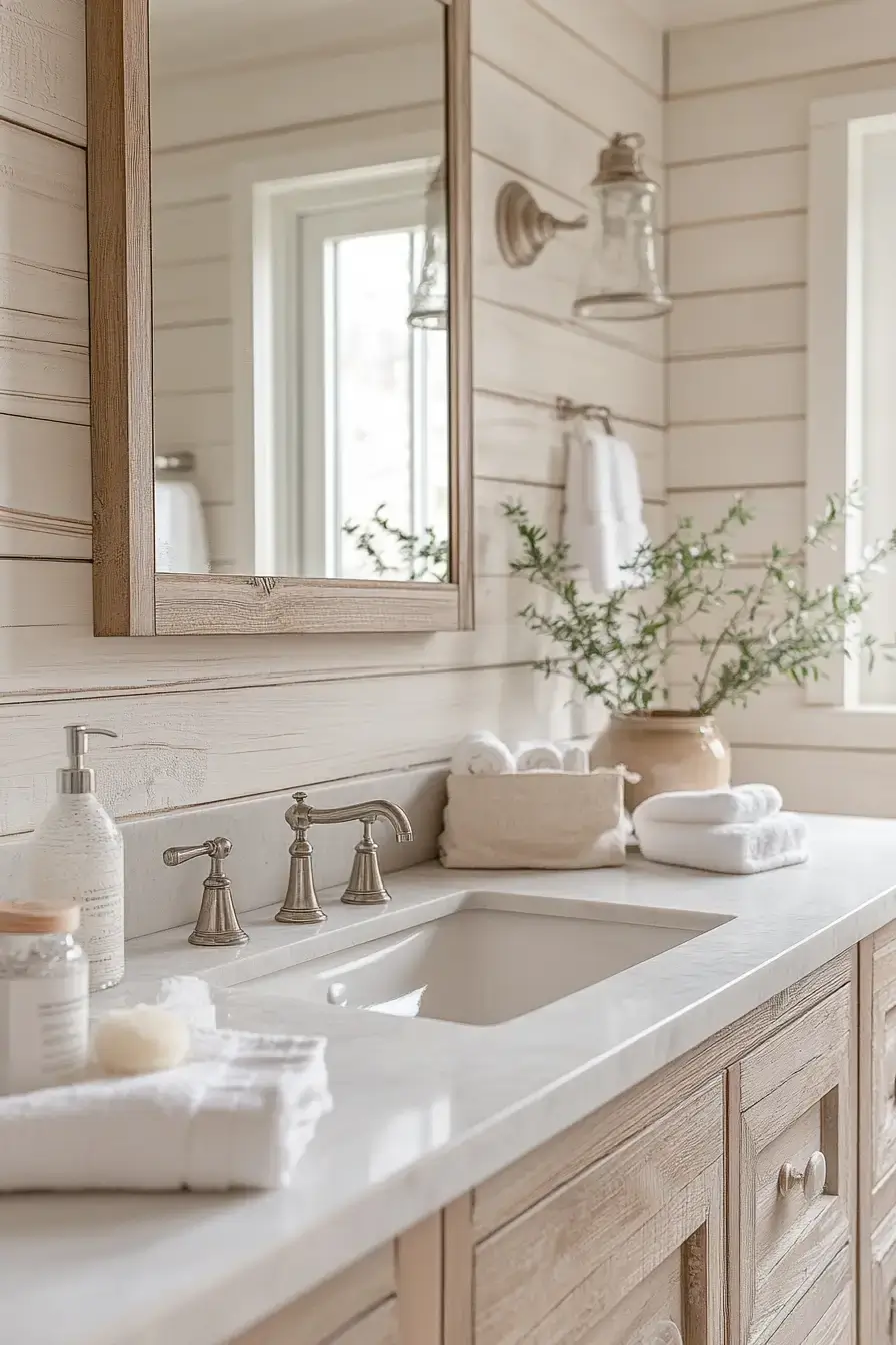 29 Rustic Bathroom Ideas That Feel Like a Cabin Morning 12