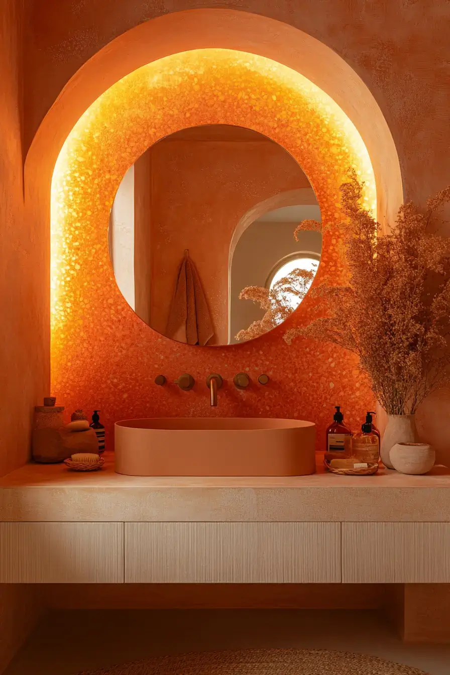 29 Terracotta Bathroom Ideas That Warm Up the Whole House 13