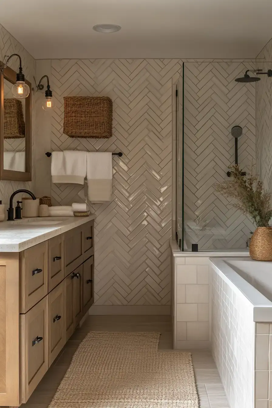 29 Elegant Bathroom Design Ideas That Feel Like a Hotel 14