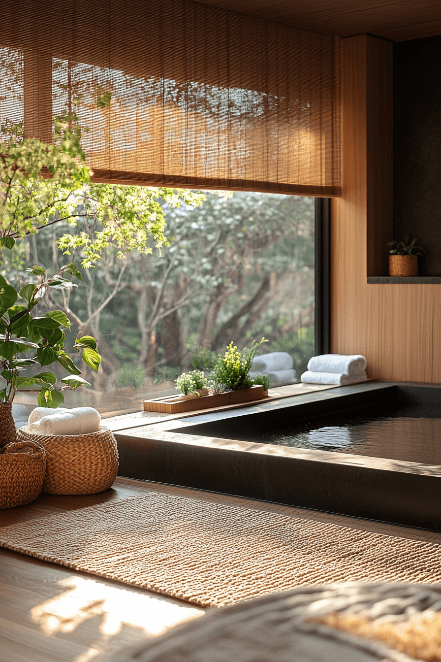 Moody Bathrooms That Feel Like a Quiet Corner After a Long Day 14