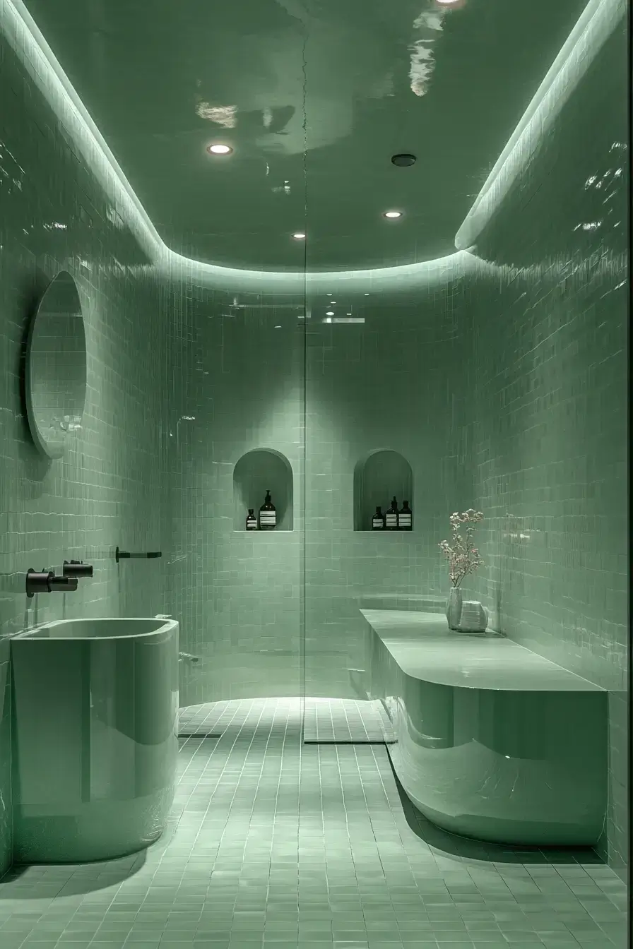 29 Sage Green Bathroom Ideas That Calm the Rush 14