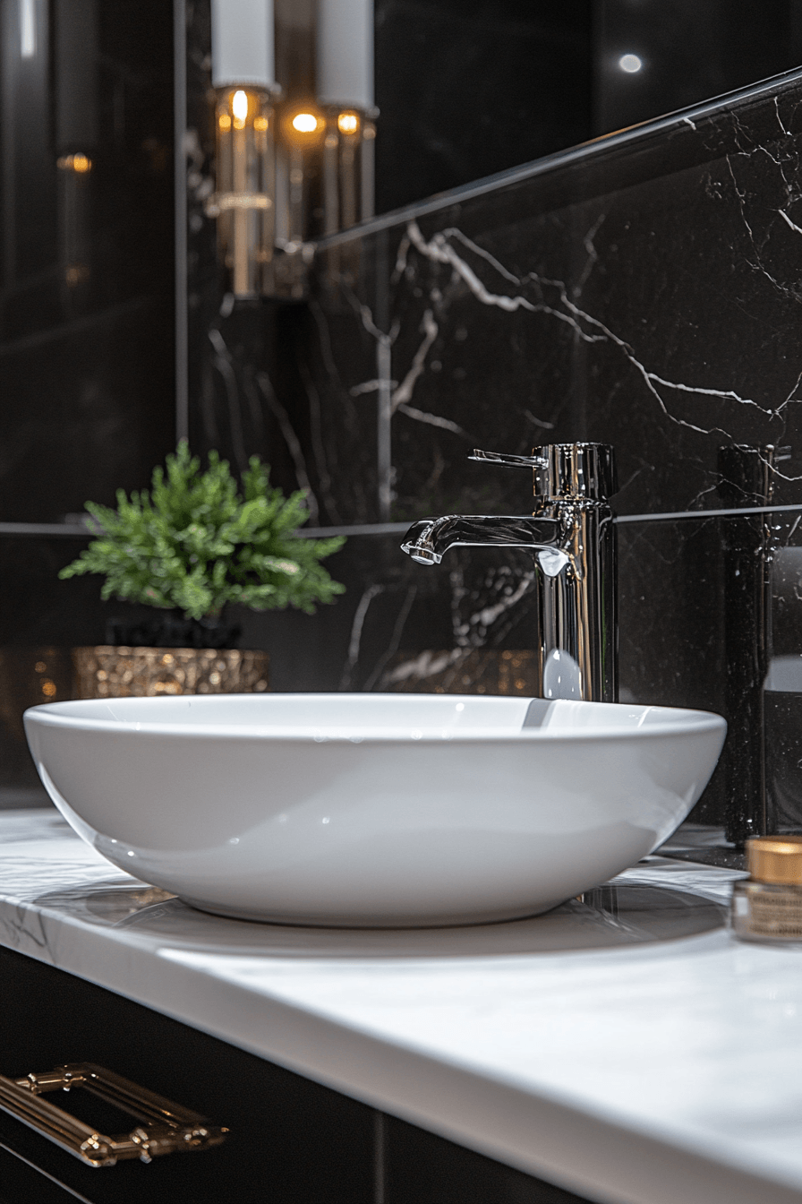 Half Bathroom Ideas That Make Guests Feel Welcome Without Trying Too Hard 14