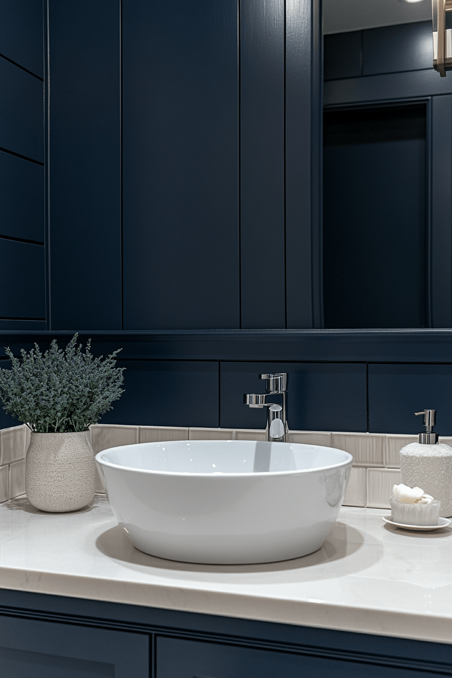 Half Bathroom Ideas That Make Guests Feel Welcome Without Trying Too Hard 15