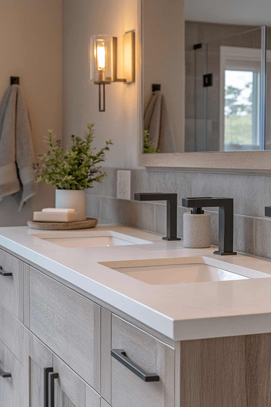 Farmhouse Bathrooms That Balance Rustic With Real Life 15