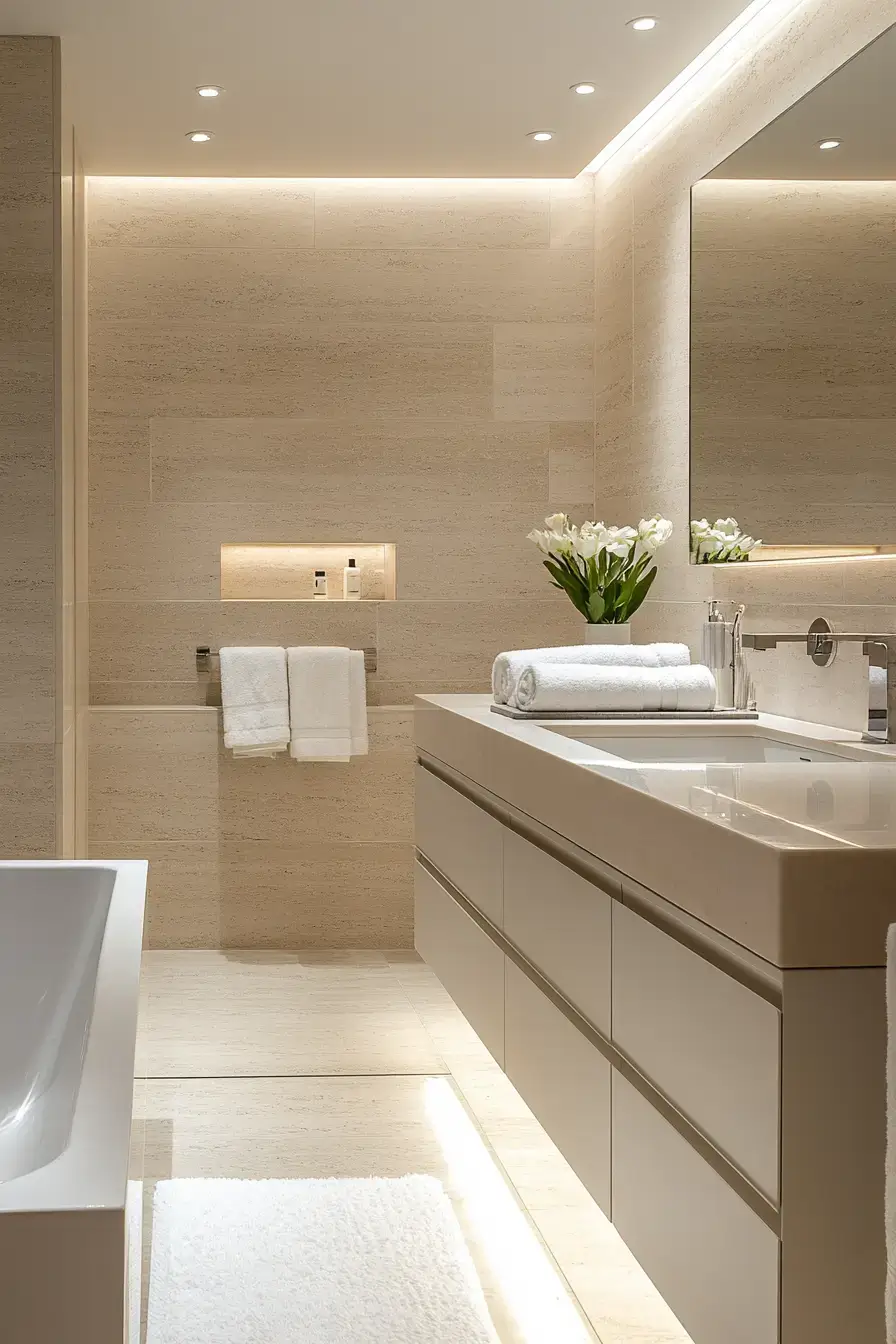 29 Apartment Bathroom Ideas That Work With What You Have 15