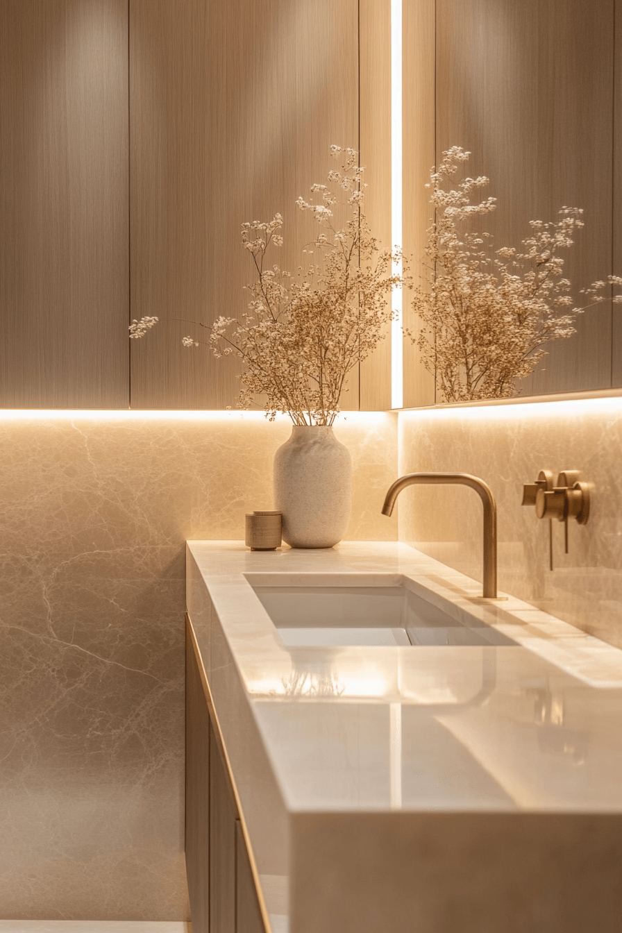 Minimalist Bathrooms That Prove Less Can Still Feel Like Enough 15