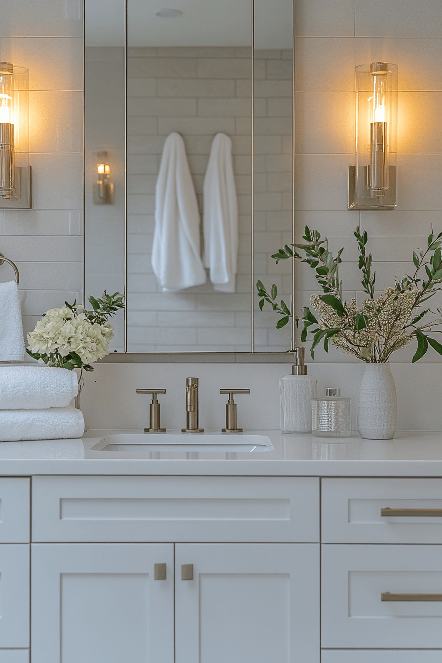 Cozy Bathrooms That Feel Like a Warm Towel Right Out of the Dryer 15