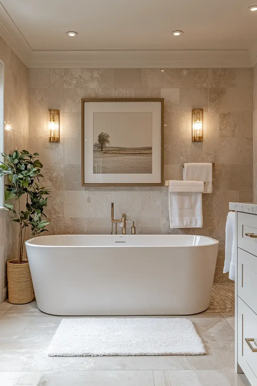 29 Apartment Bathroom Ideas That Work With What You Have 16