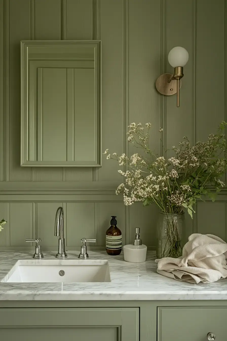 29 Sage Green Bathroom Ideas That Calm the Rush 16