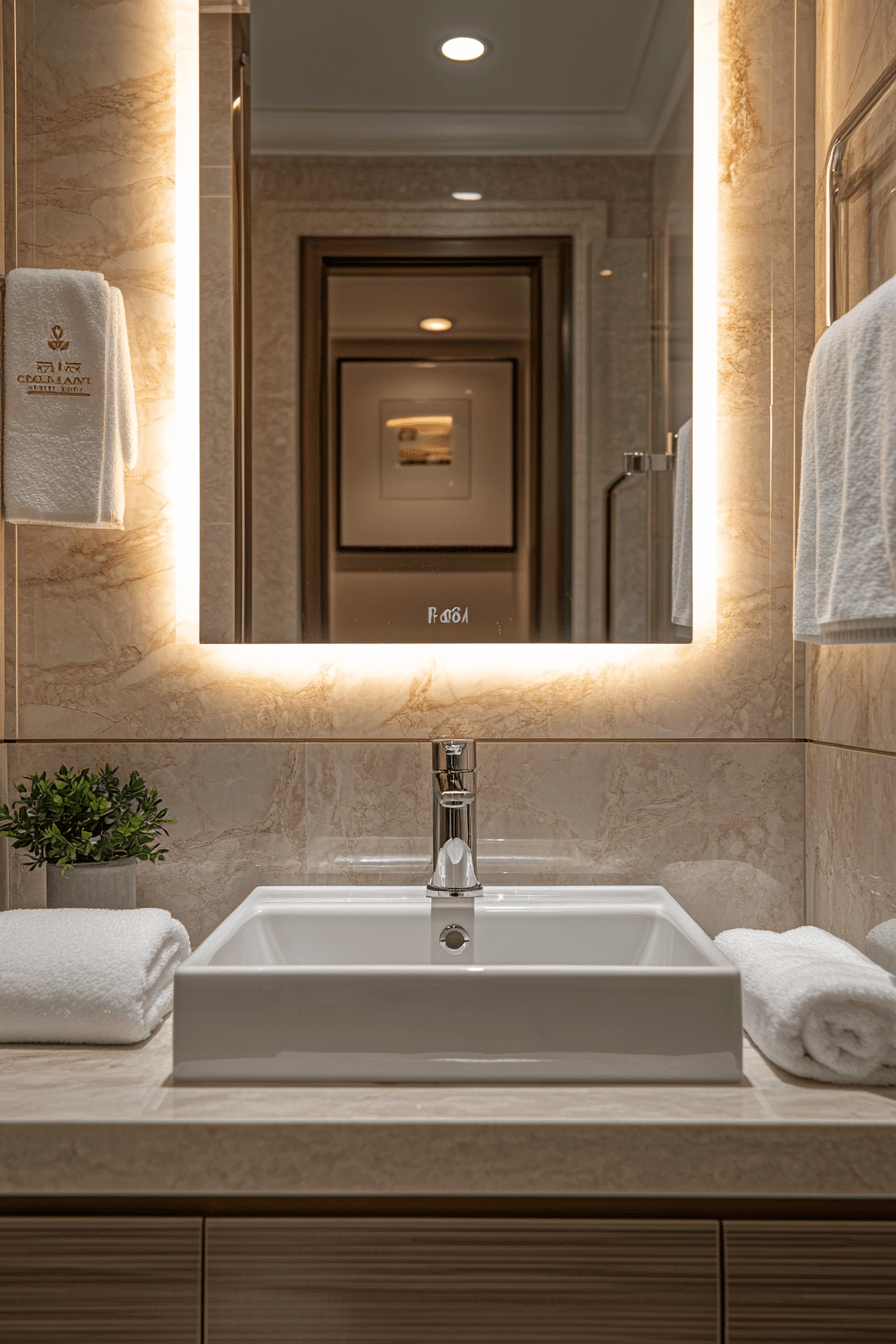 Half Bathroom Ideas That Make Guests Feel Welcome Without Trying Too Hard 16