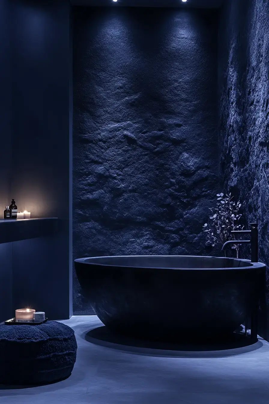 29 Dark Bathroom Ideas That Make the Day Feel Over 16