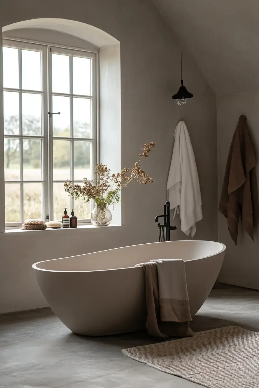 29 Scandinavian Bathroom Ideas That Make Small Spaces Feel Bigger 16