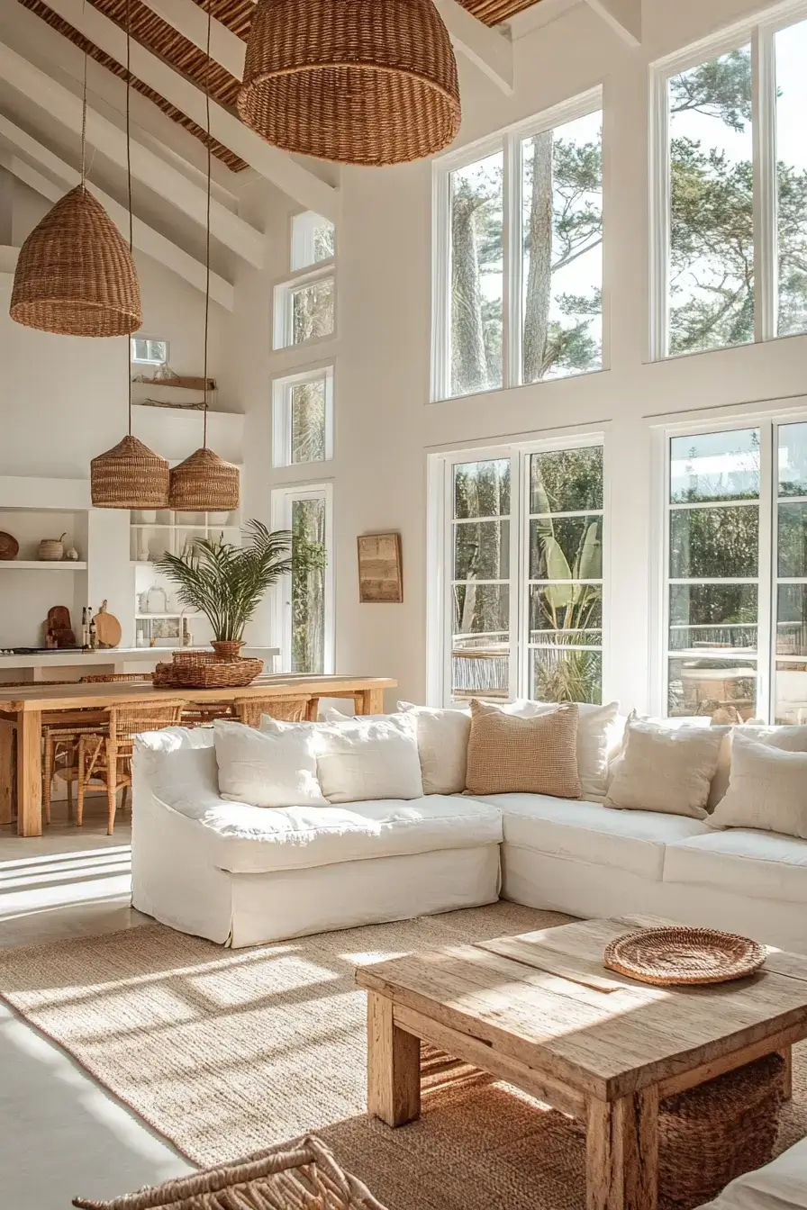 29 Beach House Interior Ideas That Smell Like Salt and Sunscreen 16
