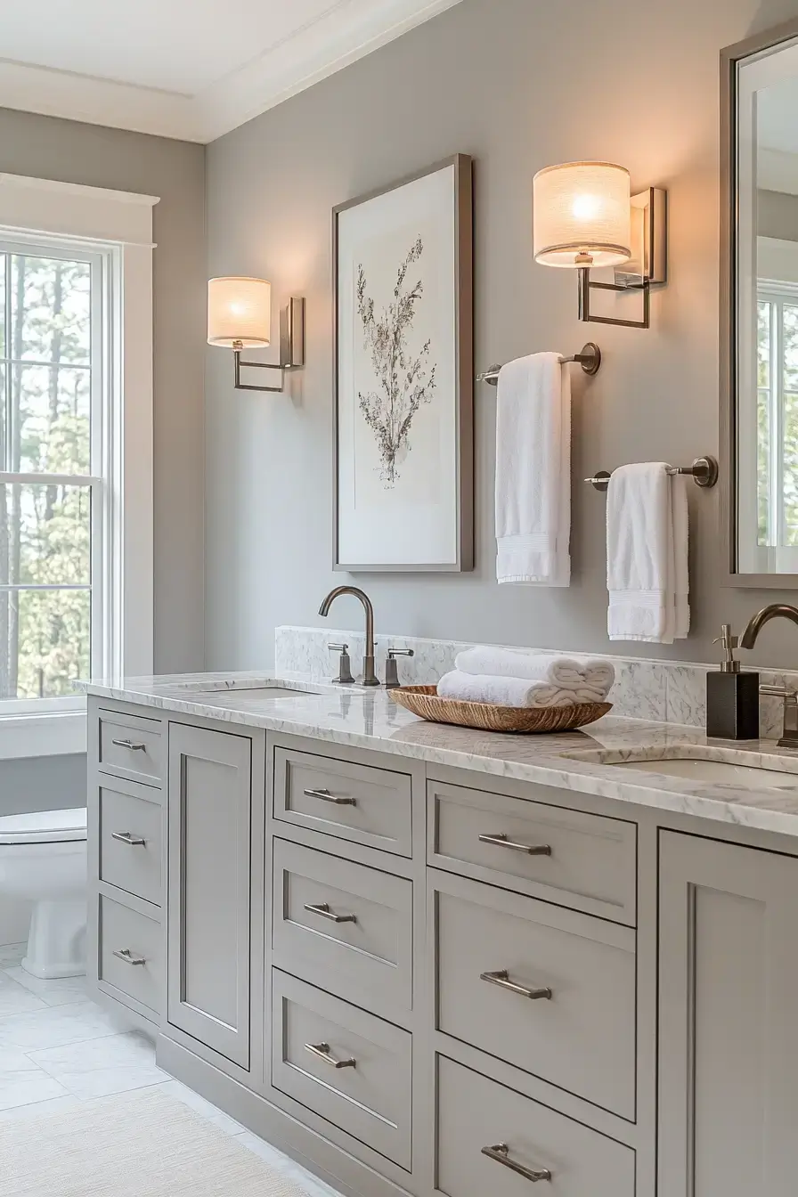29 Guest Bathroom Ideas That Make Visitors Feel at Home 16