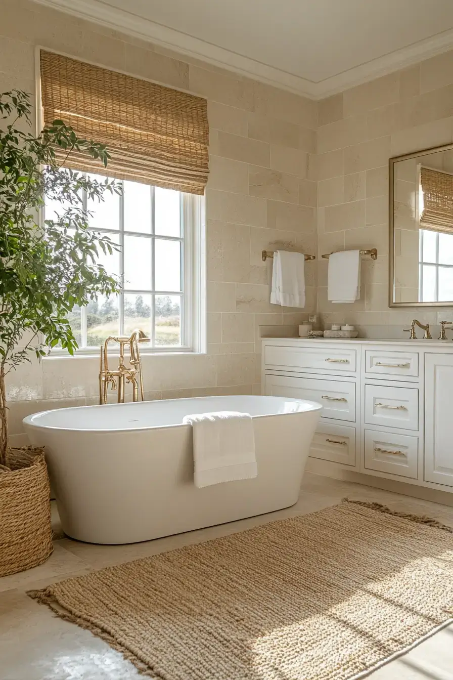 29 Coastal Bathroom Ideas That Smell Like Salt Air 17