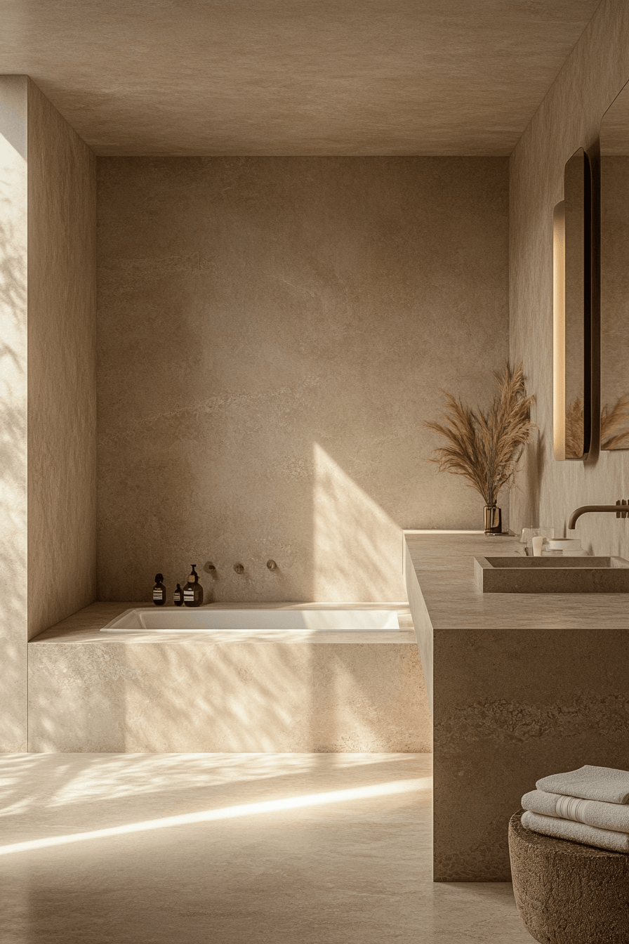Minimalist Bathrooms That Prove Less Can Still Feel Like Enough 17