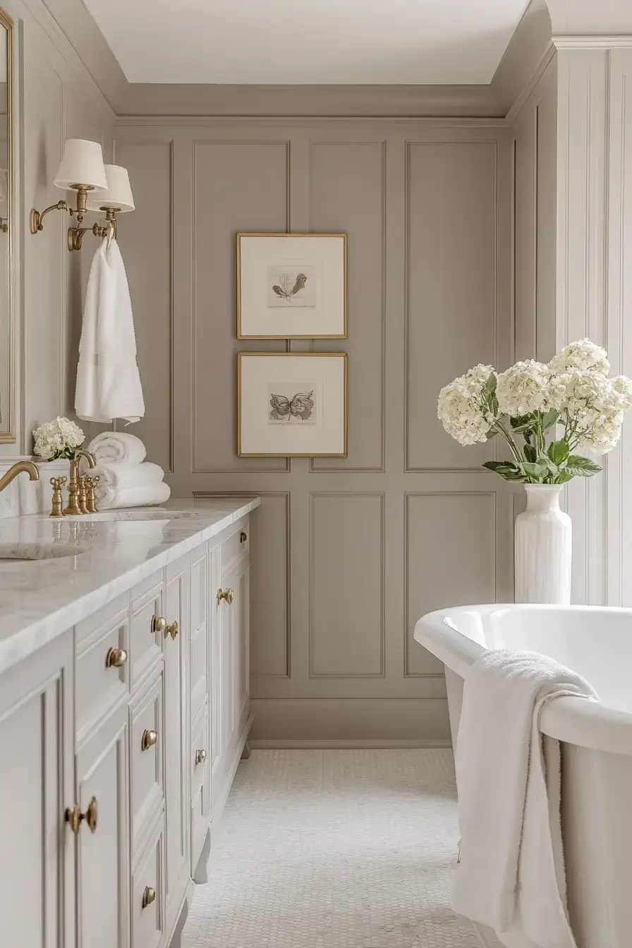 29 Grey Bathroom Ideas That Make the Morning Feel Quieter 17