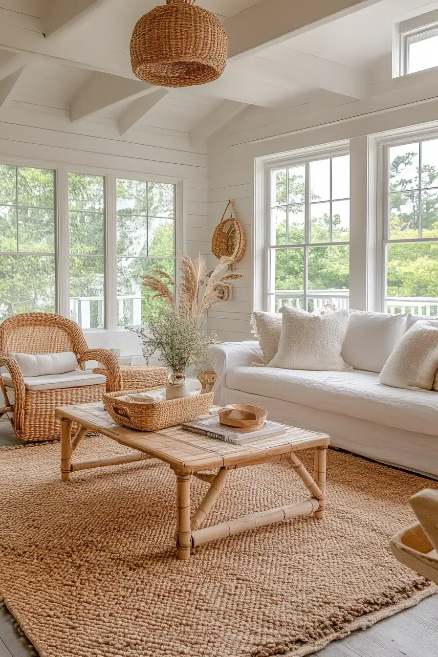 29 Beach House Interior Ideas That Smell Like Salt and Sunscreen 17